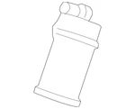 Genuine Bmw Vapor Canister Filter 16-13-7-436-248. Fixed Price $66.10.