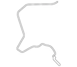 Genuine Ford Vacuum Hose HC3Z9D430A. Fixed Price $25.20.