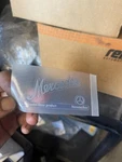 Genuine Mercedes-benz "mercedes Vintage Window Glass Sticker Label Decal. Fixed Price $19.99.