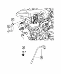 Genuine Mopar 2003-2009 Chrysler Pt Cruiser Front Engine Pcv Valve 4884479AB. Fixed Price $33.29.