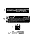 Genuine Mopar Vehicle Emission Control Information Label 68661736AA. Fixed Price $14.76.