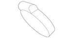 Genuine Volkswagen Injector Retainer Clip 3C0-253-725. Fixed Price $20.60.