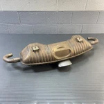 2000-2002 Porsche Boxster 986 2.7L Rear Exhaust Muffler Resonator W/ Pipes Oem. Fixed Price $200.00.
