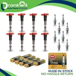 Ignition Coil & Ngk Platinum Spark Plug For Audi A6 A8 Allroad Quattro S4. Fixed Price $161.19.