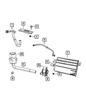 Genuine Mopar Canister To Vapor Line Hose 5273476AE. Fixed Price $191.84.
