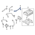 Ford F-250 Super Duty 17-19 Evaporative Emissions System Lines. Fixed Price $335.34.