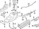 Genuine Nissan Evaporative Emissions System Lines 17226-7JA0A. Fixed Price $32.82.