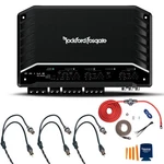 Rockford Fosgate R2-750X5 5-CH Amp With RFK4 Wiring Kit & 3 Pairs RFIT-20 Rca's. Fixed Price $693.96.