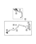 Genuine Mopar Fuel Vapor Hose 68233349AA. Fixed Price $18.73.