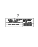 Genuine Mopar Vehicle Emission Control Information Label 68470505AA. Fixed Price $5.75.