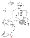 Vw Passat 4MOTION Supply Line For Reduction Agent 561131984A Original No Duty. Fixed Price $435.92.