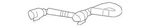 Genuine Ford Tube Assembly KB3Z-6758-A. Fixed Price $42.11.