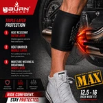 Burnjacket Max Motorcycle Exhaust Pipe Protective Sleeve Leg Guard-open Box. Fixed Price $32.99.