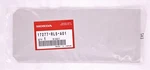 Honda Label, Emission Part Number 17277-RL5-A01. Fixed Price $35.99.