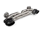 Akrapovic Titanium Tail Pipe Set For Porsche 911 Turbo (992) Black Finish. Fixed Price $1823.99.