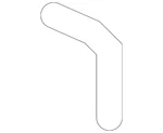 Genuine Volkswagen Connector Hose 03L-131-605-N. Fixed Price $25.43.