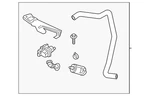 Genuine Audi Evaporative Emissions System Lines 4M0-201-997-S. Fixed Price $484.56.