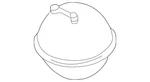 Genuine Audi Evaporative Emissions System Leak Detection Pump Filter 8D0-906-321. Fixed Price $87.00.