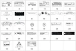 Genuine Mercedes-benz Information Label 260-221-01-00. Fixed Price $29.30.