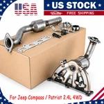 Front Rear Catalytic Converter For 07-17 Jeep Compass Patriot 2.4L 4WD. Fixed Price $139.00.