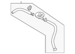 Genuine Nissan Evaporative Emissions System Lines 14912-ZE03B. Fixed Price $68.25.