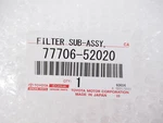 Genuine Oem Toyota Scion 77706-52020 Vapor Canister Filter 07-12 Yaris 08-14 Xd. Fixed Price $106.11.