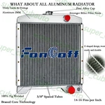 Radiator Fits Tractor Case-ih 580K Series Super AH145366 KA172038. Fixed Price $199.00.