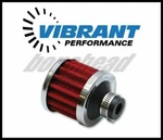 Vibrant 2168 Crankcase Breather Filter W/ Chrome Cap - 1" (25MM) Inlet I.d.. Fixed Price $28.50.