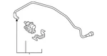 Genuine Audi Evaporative Emissions System Lines 4K0-906-257-AD. Fixed Price $463.05.