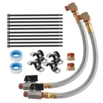 Extended Air Compressor Tank Drain Valve Assembly Kit 10" Hose 1/4" Npt. Fixed Price $32.59.