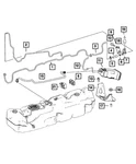 Genuine Mopar Hose 68023887AA. Fixed Price $12.97.