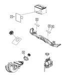 Genuine Mopar Vehicle Emission Control Information Label 47480850AA. Fixed Price $7.62.