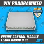 2006 Lexus RX330 3.3L Awd 89661-48A71 Ecm Ecu Pcm Oem Engine Computer Plug &play. Fixed Price $300.00.