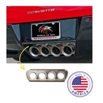 Perforated Stainless Steel Exhaust Filler Panel 2014-2019 C7 Chevy Corvette. Fixed Price $166.57.