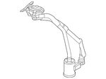Genuine Audi Breather Tube 80A-133-366-J. Fixed Price $250.63.