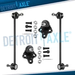 4PC Front Lower Ball Joints + Sway Bars For 2001 2002 2003 2004 2005 Toyota RAV4. Fixed Price $38.48.