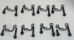 1965 1966 Mustang Hi Po Exhaust Manifold Mounting Kit With Lock Brackets Amk. Fixed Price $59.00.
