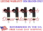 Lifetime Warranty - Oem Siemens Fuel Injector Set (4). Fixed Price $82.72.