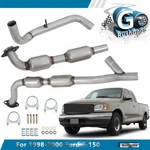 Pipe Left & Right Catalytic Converters 1998-2000 Ford F-150 F150 5.4L 4WD. Fixed Price $145.12.
