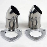 Granatelli 3.0IN 304SS Turn Down W/3-BOLT Flange & Gaskets (pair) 307530-2. Fixed Price $67.19.