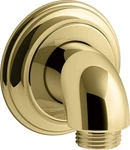 Kohler 22173-PB Wall-mount Supply Elbow Check Valve In Vibrant Polished Brass. Fixed Price $75.00.