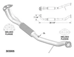 Exhaust And Tail Pipes For 1992-1995 Eagle Summit 2.4L L4 Gas Sohc. Fixed Price $229.73.
