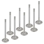 Super Duty Steel Exhaust Valves, 1.60 Inch, .100 Longer, Set Of 8. Fixed Price $117.99.