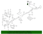 New Oem 2003-2024 Nissan Armada Murano Muffler W/tailpipe Insulator 20651-5L300. Fixed Price $19.95.