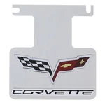Corvette C6 Dual Logo Rear Exhaust Enhancer Plate (chrome). Fixed Price $69.95.