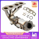 Exhaust Manifold Catalytic Converter W/ Gasket For 2002-2006 Toyota Camry 2.4L. Fixed Price $83.59.