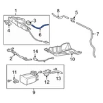 For Toyota Highlander 04-10 2382720060 Evaporative Emissions System Lines. Fixed Price $36.51.