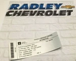 95351300 New Gm Oem Emissions Label Buick B44. Fixed Price $15.30.