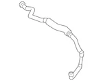 Genuine Volkswagen Secondary Air Injection Pump Hose 5C0-131-128-F. Fixed Price $228.69.