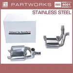 Muffler For Porsche 997 Carrera Until - '08 Sport Exhaust Stainless Steel +. Fixed Price $1384.08.